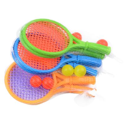 China PP Plastic Sports Promotion Children Sports Picosecond Racket ABS Beach Ball Competition Tennis Racket Beach Racket for sale