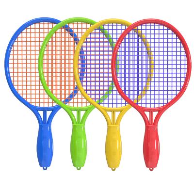 China Plastic pp tennis racket set tennis trainer, kids anti-myopia sports indoor tennis racket trainer for sale