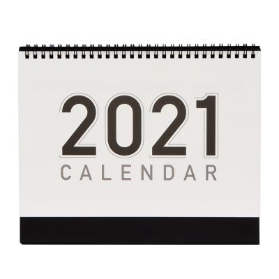 China 100% Eco-friendly Creative Office Supplies Table Customs Printing 2021 Yearly Paper Desk Calendar for sale