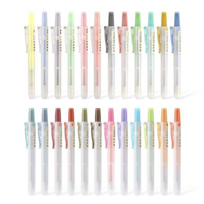 China Cute School Wholesale Non-Toxic Quick-Dry Highlighter Marker Multi Color Set for sale