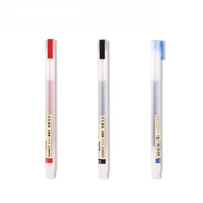 China Normal Wholesale Supply Plastic 3 Color 0.5mm Gel Ink Pen Set Gel Pens Enrollment Set For Office School for sale