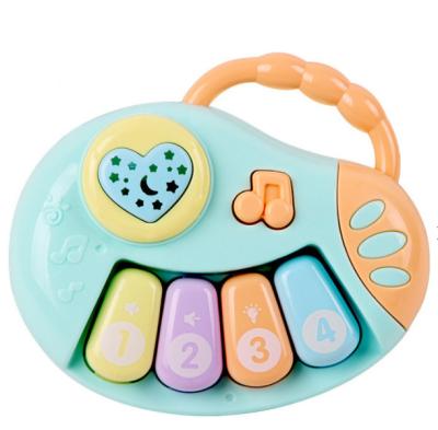 China Yaoling Plastic Non Toxic Early Education Baby Safety Music Rattler Drummer Toy for sale