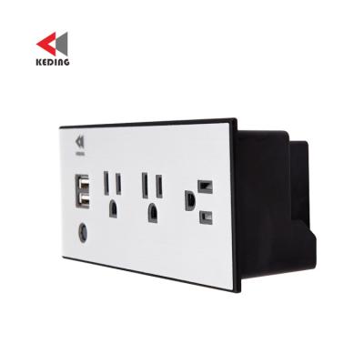 China Multi-Function Surge Protection Surge Protector USA Power Socket Extension Power Strip Desktop Electrical Outlet Outlet for sale