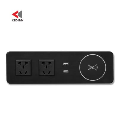 China Modern Mobile Phone Noise Electrica Power Socket Receptacle Charging Table Socket for sale