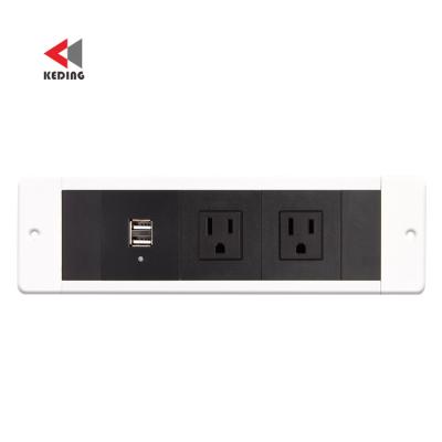 China K233F Power Outlet Pop Up Socket Outlets Plug In Socket With Usb Charging Port for sale