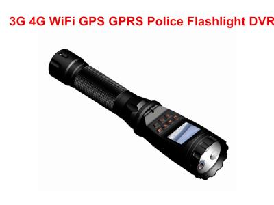 Chine lampe-torche DVR 1080P WiFi GPS de sécurité de police de 3G 4G avec la batterie d'IR 3600MAH à vendre