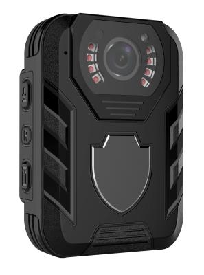 China Wireless Police Wearing HD Body Camera Infrared 10 Meter With Face Detect for sale