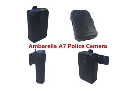 Chine Magnétoscope de police d'Ambarella A7 GPS 1080P caméra grande-angulaire de 140 polices IP68 de degré à vendre