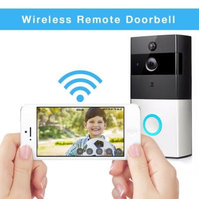 China Wireless Battery Powered Smart Video Doorbell Low Power Consumption 720P WiFi Video Door Phone for sale