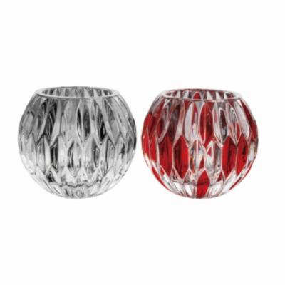 Китай Tea Light Ball Candle Holder Lead Free Crystal Glass Creative Party Celebration Decoration продается