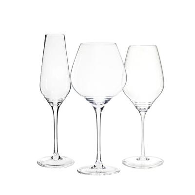 Cina Wine Glass Set 3 Pieces Hand Decorated Wine Glass Set Manufacturers in vendita