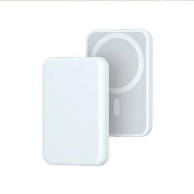 China Portable Phone Charger PD18W Mini Magnet Powerbank 10000mAh Fast Charging Magnetic Wireless Power Bank for sale