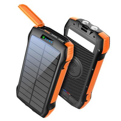 China Multifunctional Mah Solar Powerbank Power Charger Wireless Charging Power Bank 33500 Station Fast Charging Support Customization For Outdoor for sale