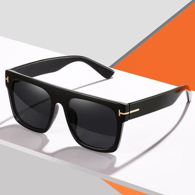 China High quality fashion large frame black outdoor anti-ultraviolet sunglasses ladies sunglasses for sale