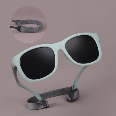 China 2021 Summer Outdoor Children Shade Frame High Quality Baby Sunglasses Silicone Party Sunglasses for sale