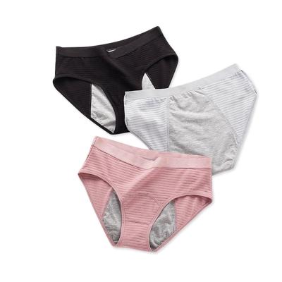 China 2040 Menstrual Panties Antibacterial Antibacterial Period Underwear Cotton Leakproof Menstrual Panties For Women for sale