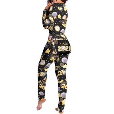 China 250 New QUICK DRY QUICK DRY Pajamas For Adult Sexy Women Valentines Long Sleeve Sleepwear Macting 2021 Onesie With Butt Fin Onesie Sexy Pajamas for sale