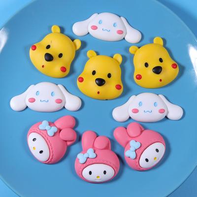 China China's New Large Yugui Dog Frosted Melody Resin Flatback Cabochon Slime Kawaii Charm For Diy Kids Jewelry Accessory for sale