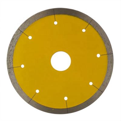 China . High Speed ​​Straight Soft Edge Diamond Disk Cutter Hot Press Super Thin 3121 Diamond Saw Blade For Tile With Slot for sale