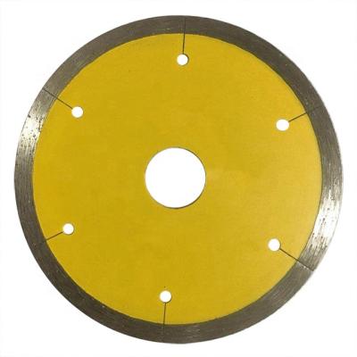 China . High Speed ​​Straight Soft Edge Diamond Cutter Saw Blade For Ultra Thin Cutting Ceramic Tiles With Slot 3101 for sale