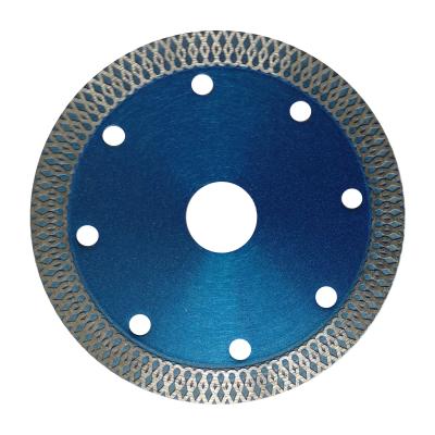 China Diamond Cutting Disc Hot Pressed Super Thin Type. high speed straight smooth net edge segment for granite, marble concrete 4inch/105mm for sale