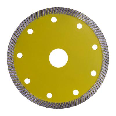 China High-grade type. High Speed ​​Straight Soft Edge Hot Pressed Super Thin Diamond Cutting Tools Circular Saw Blades For Granite Marble 105x10x1.4mm for sale