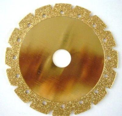 China Diamond plated diamond blade for sale