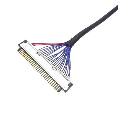 China Good FIX-D6 Customized Connector 30Pin LVDS Transfer Cable For 14.1 15.0 15.4 Inch TFT LCD Panel LVDS Display for sale