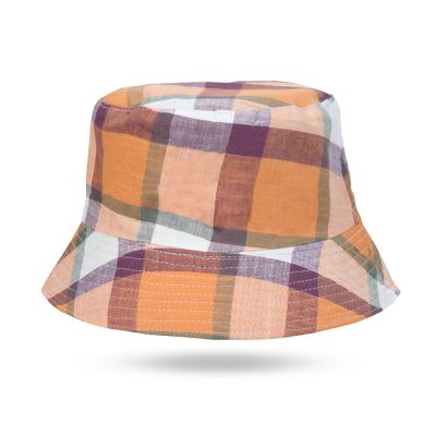 China Custom Summer High Quality Mens Womens Reversible Fashion Character Printed Adult Bucket Hats for sale