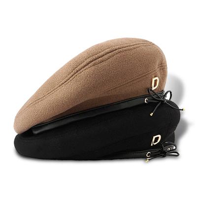 China Wholesale Custom High Quality Fashion Manufacturer Fashion Vintage Beret Hat For Women for sale