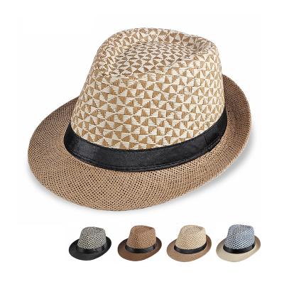 China Verified Wholesale Summer Men's Beach Sunvisor Outdoor Women's Custom Straw Hats Hats for sale