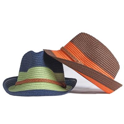 China Custom Character Summer Parent-child Outdoor Sunvisor Sunvisor Mens Womens Beach Straw Hats Hats for sale