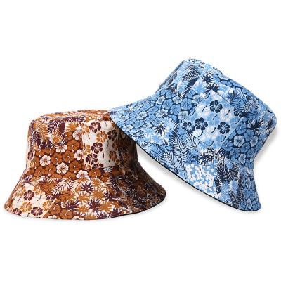 China Outdoor High Quality Wholesale Character Summer Custom Printed Reversible Bucket Hats for sale