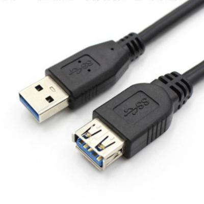 China Charging Sync Data Transfer USB3.0 A Male To A Female Extension Cable for sale