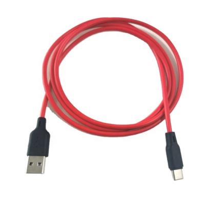 China Durable USB Type C Liquid Silicone Quick Charging Silicone USB Cable for sale