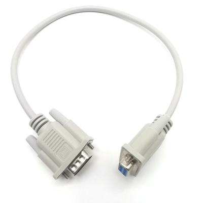 China Multifunction DB Cable Short RS232 DB9 Male To Female Serial Extension Cable for sale