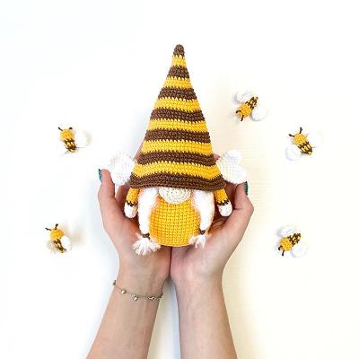 China Festival Stuff Spring Bumble Bee Gnome Honey Bee Spring Decorations for Home Farmhouse Kitchen Bee Day Party Decorations Scandinavian Tomte for sale