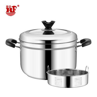 China Sustainable Stainless Steel Steamer Pot You Can Steam Rice / Food / Fruit Directly for sale