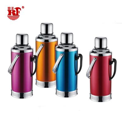 China Stainless Steel Vacuum Flask Sustainable Double Wall Hot Water Bottle With Custom Logo And Color for sale