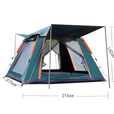 China Waterpoof/sunproof/windproof family travel long travel tent waterproof foldable cabin outdoor sunblock camping tent for sale