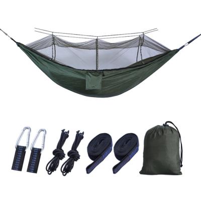 China Mosquito repellent/carrying piece/large strong/breathable & Anti-insect comfortable portable outdoor camping net hammock for sleeping for sale