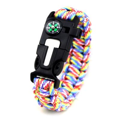 China Simple Survival Increasing 9 Inch Outdoor Displacement Bracelets for sale