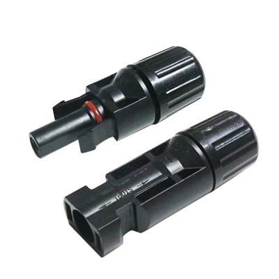 China Waterproof solar panel and solar projects CZJSMX male and DC 2PIN female solar cable connector for solar panel for sale