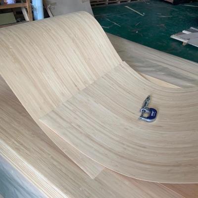 China Modern Bamboo Laminates Vertical Natural Color In High Quality For Skating Board for sale