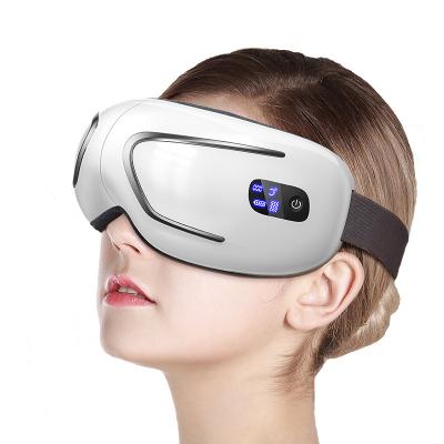 China 2022 New Design Vibration Eye Care Hot Compress Music Eye Care Massager Comfortable Passionate Hot Massager Relief for sale