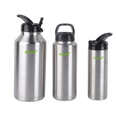 China Amazon 18oz 36oz 64oz stainless steel double wall high quality durable sport water bottle yetistyle outdoor drinks flask viable vacuum for sale