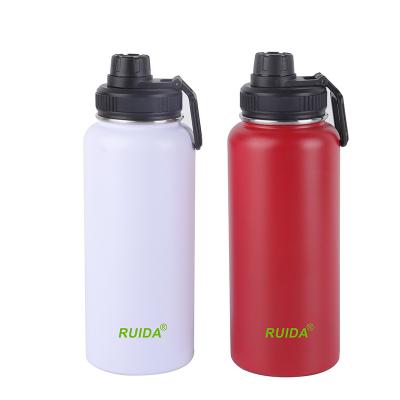 China Customized Viable Leak-proof Mouth Vacuum Flask Water Bottle 18oz 32oz 40ozHeat Wide Storage Cup for sale