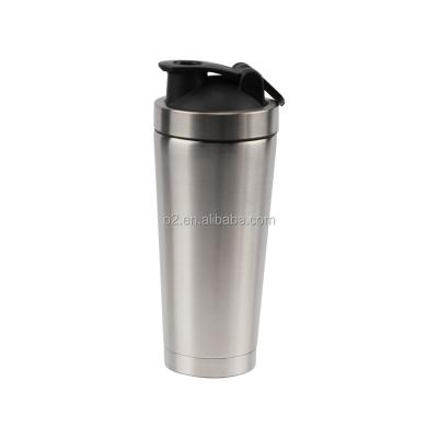 China Wholesale 25oz Disposable Custom Logo Outdoor Gym Sport Gym Shaker Bottle Double Wall Vacuum Thermal Water Tumbler With Lid for sale