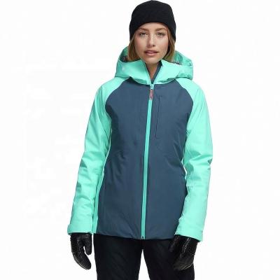 China New OEM Breathable Service Design Women Ski Jacket 20000Mm Waterproof And Snow for sale