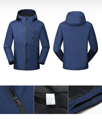 China Coated black anorak jacket for men coated black anorak jacket for men outwear waterproof softshell outdoor jacket for sale